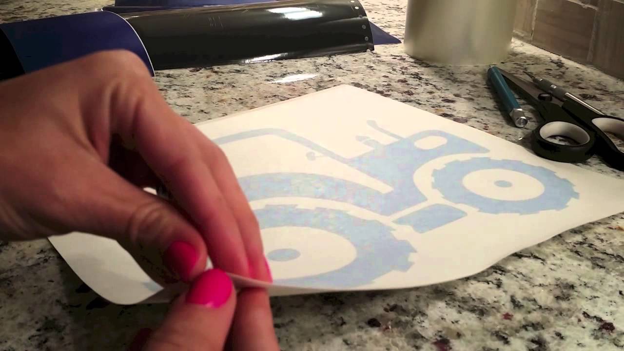 Introduction to vinyl, weeding, reverse weeding, and transfer tape