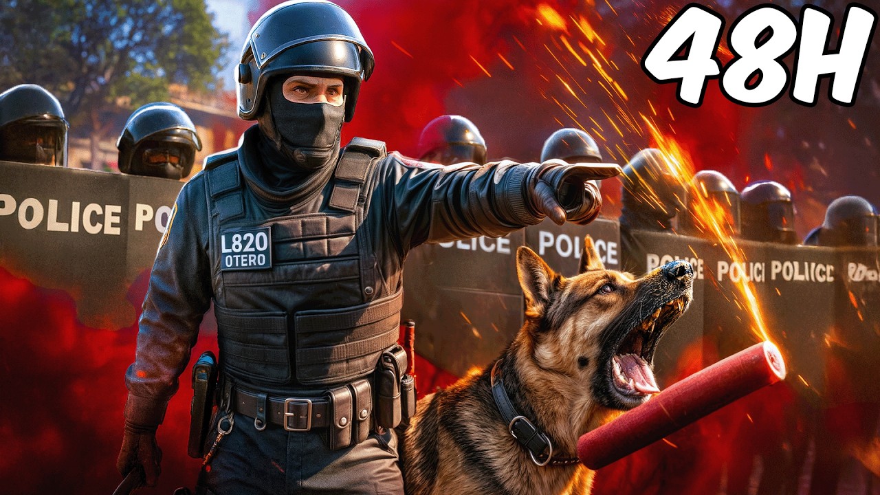 Zostałem POLICJANTEM na 48H w GTA V!