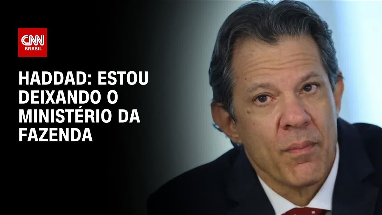 Haddad: Hoje é um dia especial, em que estou deixando Ministério da Fazenda | CNN PRIME TIME