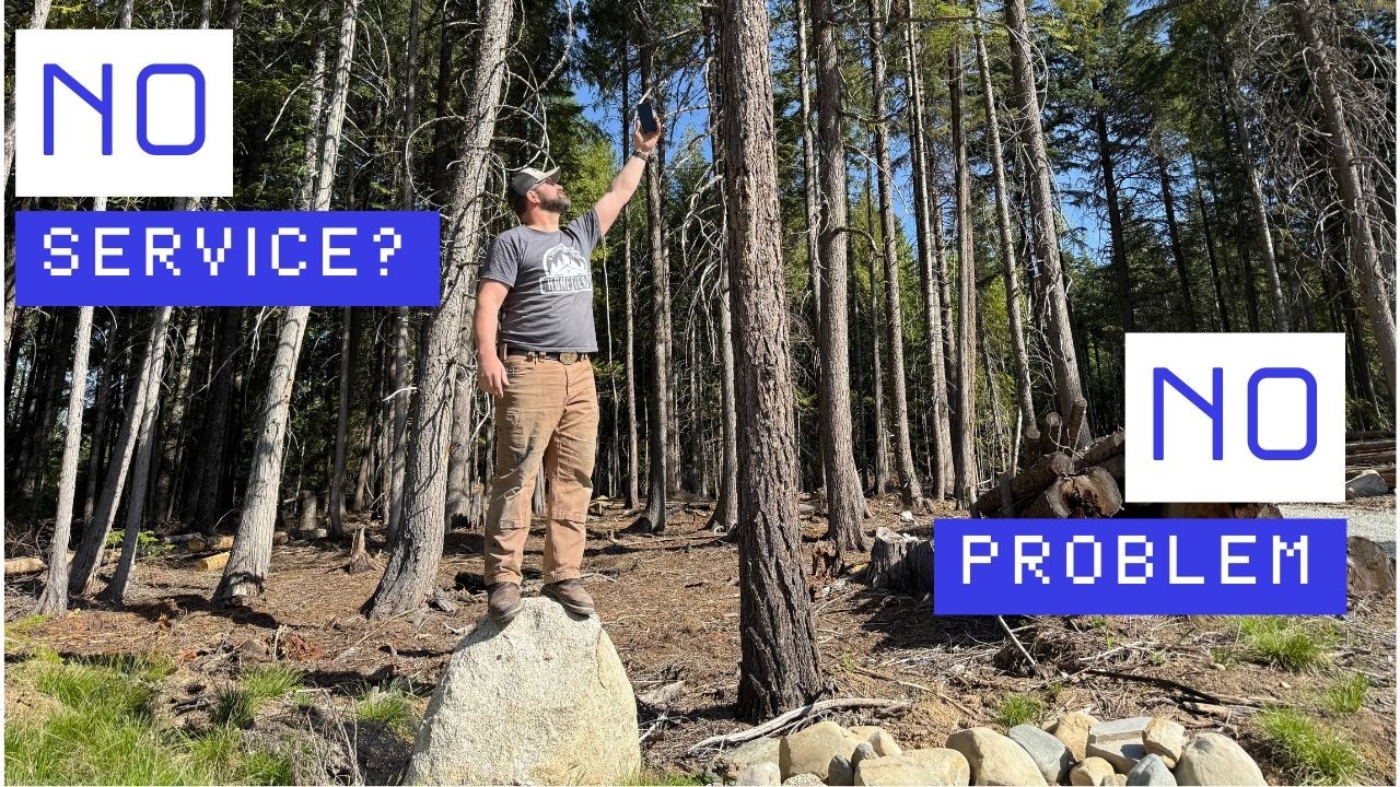 How we get off grid internet on our homestead