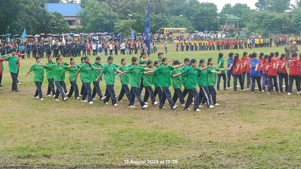 Last March Past Rehearsal for Independence Day. Date:14/08/2025