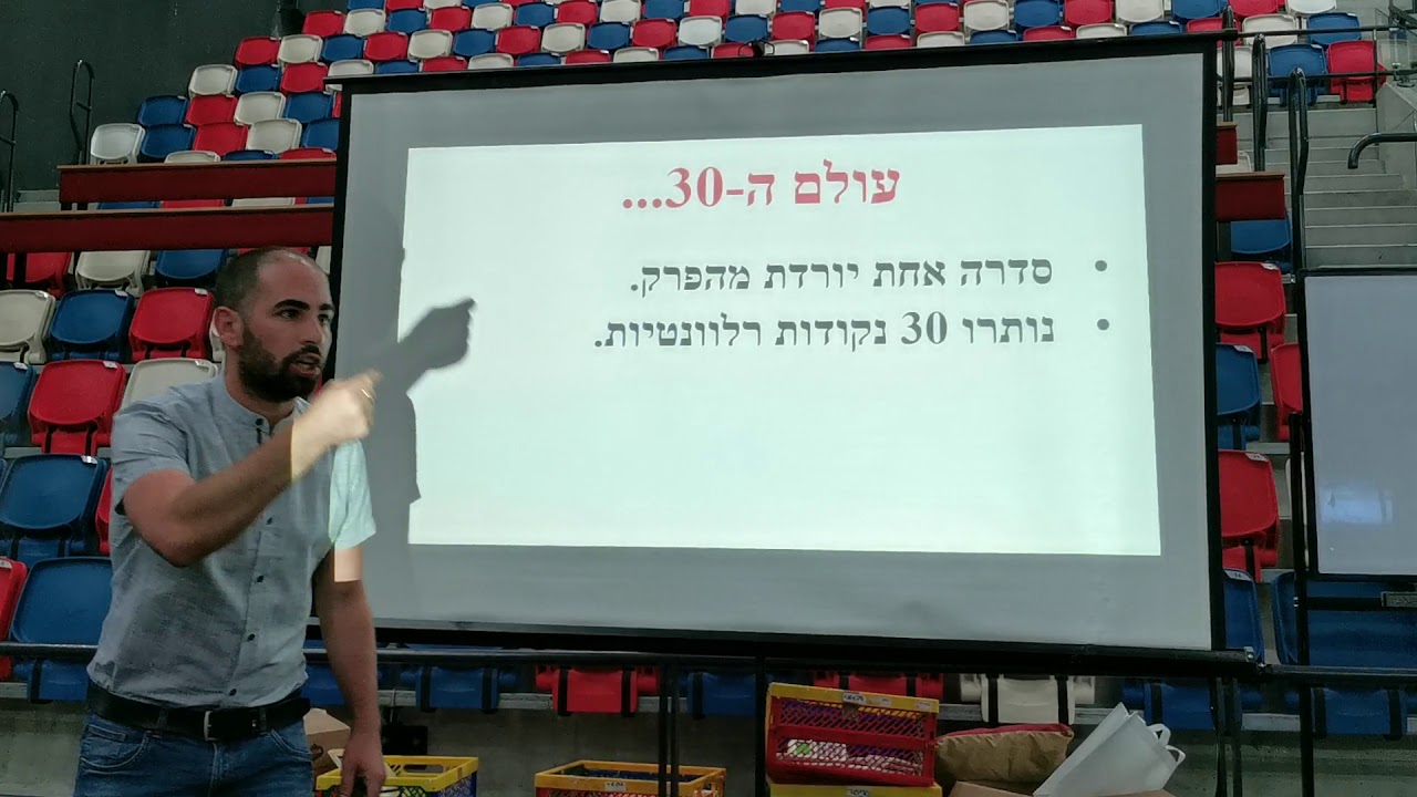 "עולם ה-30" - מוסכמת ספלינטר!