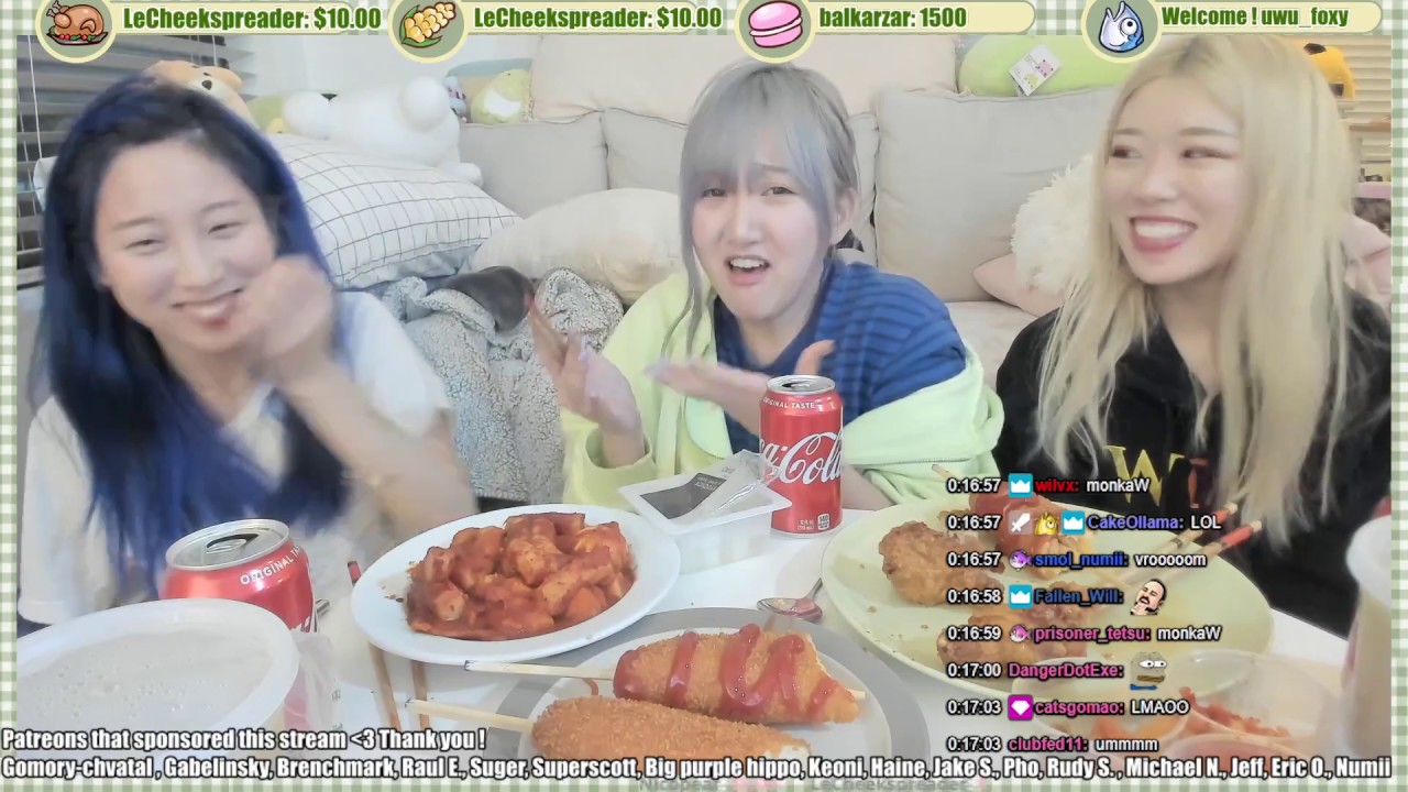 [Archived VoD] 01/30/20 | AriaSaki | MUKBANG w/ iGUMDROP & starsmitten