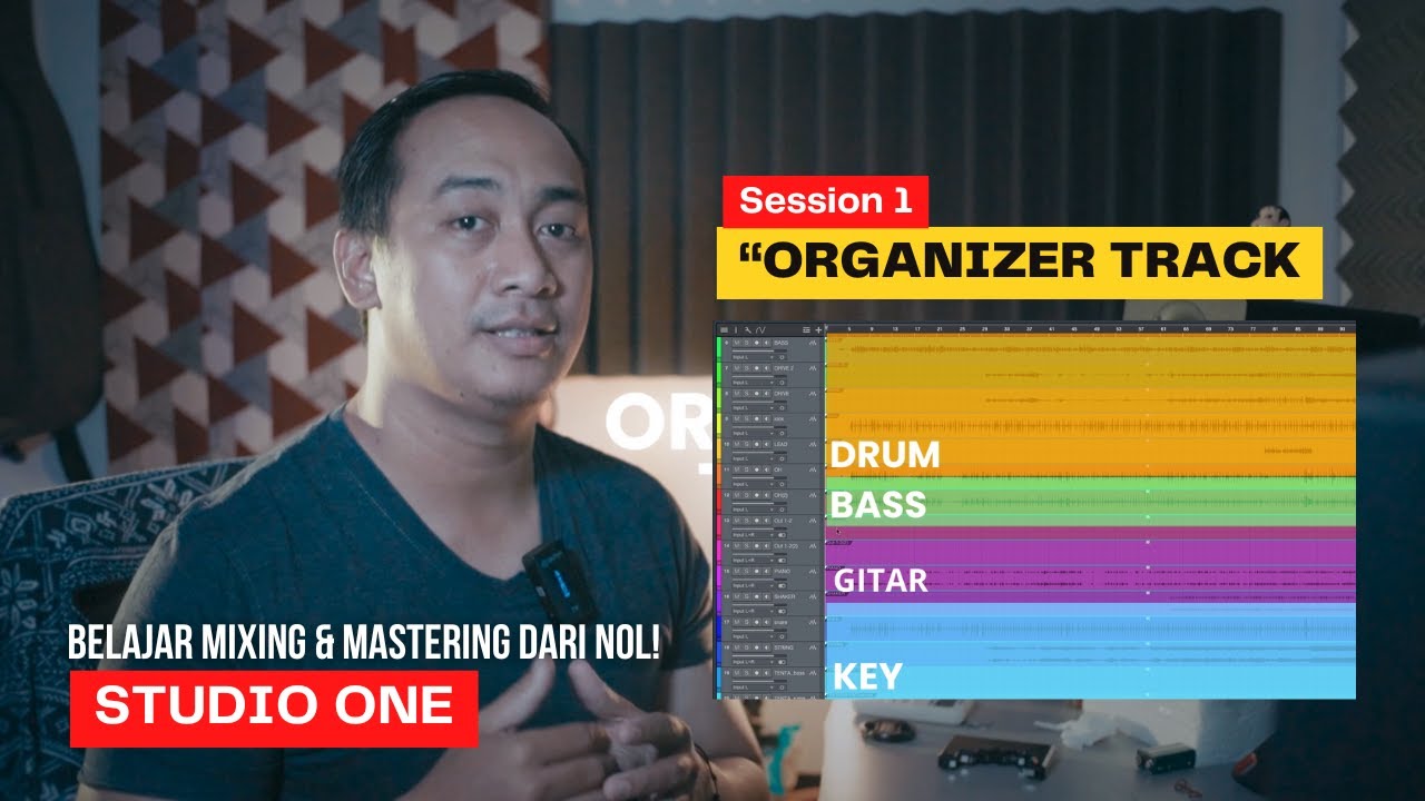BELAJAR MIXING MASTERING DARI NOL || Session 1 (ORGANIZER TRACK)