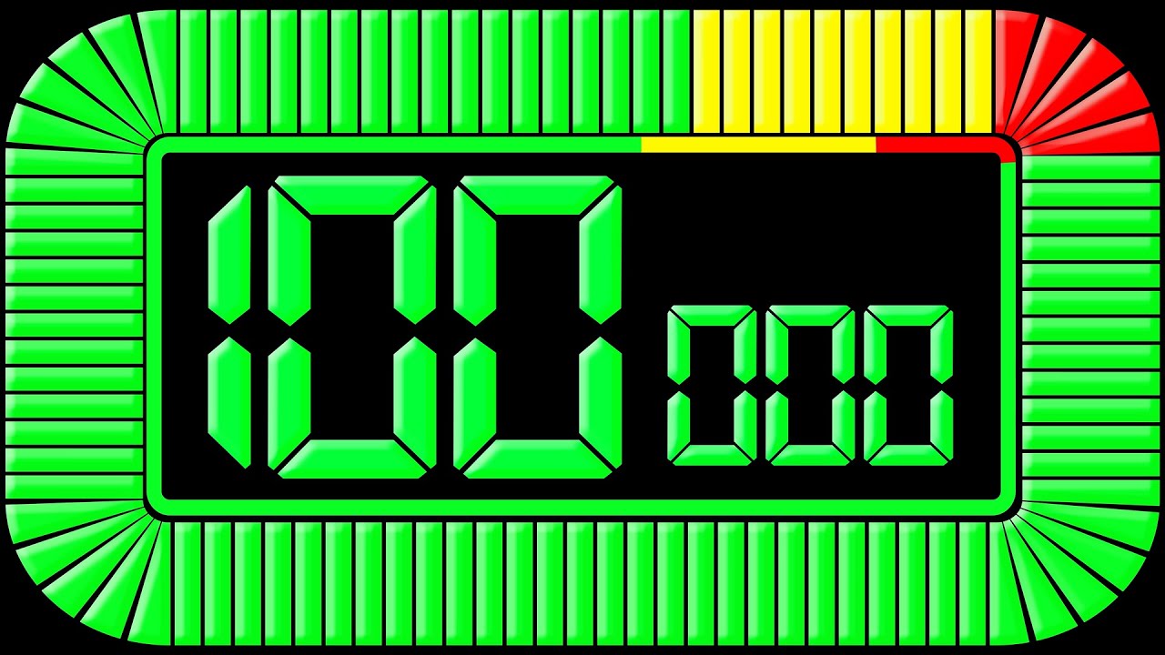 100 to 0 Countdown Timer With BBC NEWS Theme Song | 100 Seconds Timer Remix BBC Countdown | 4K 60FPS