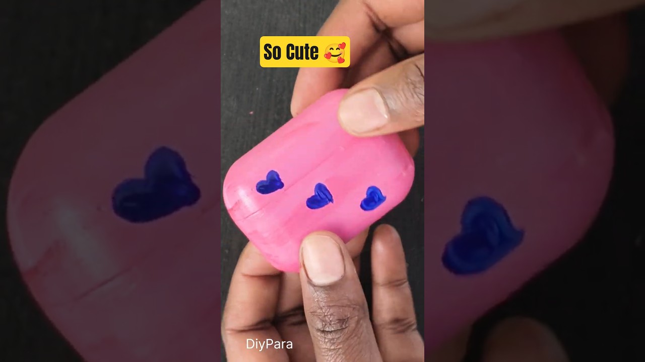 “Plain Earbuds Case to Cute Pink Art 💕✨”