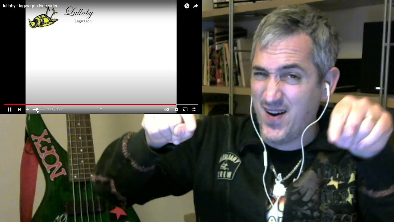 Lagwagon Lullaby reaction Punk Rock Head singer and bassist James Giacomo introduce YOU to his music