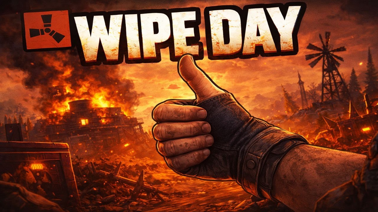 WIPE DAY Road To 200 Subs #Rust #PVP #Ruztie