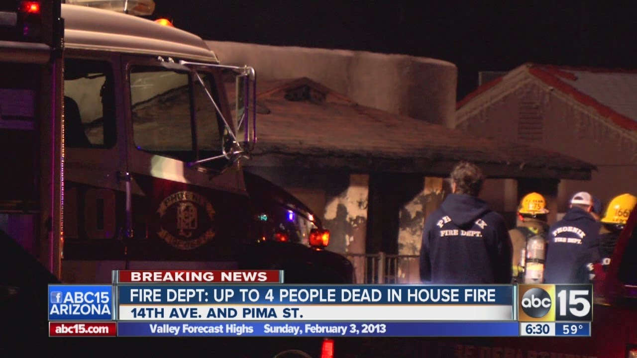 3 dead, 1 hurt in PHX house fire