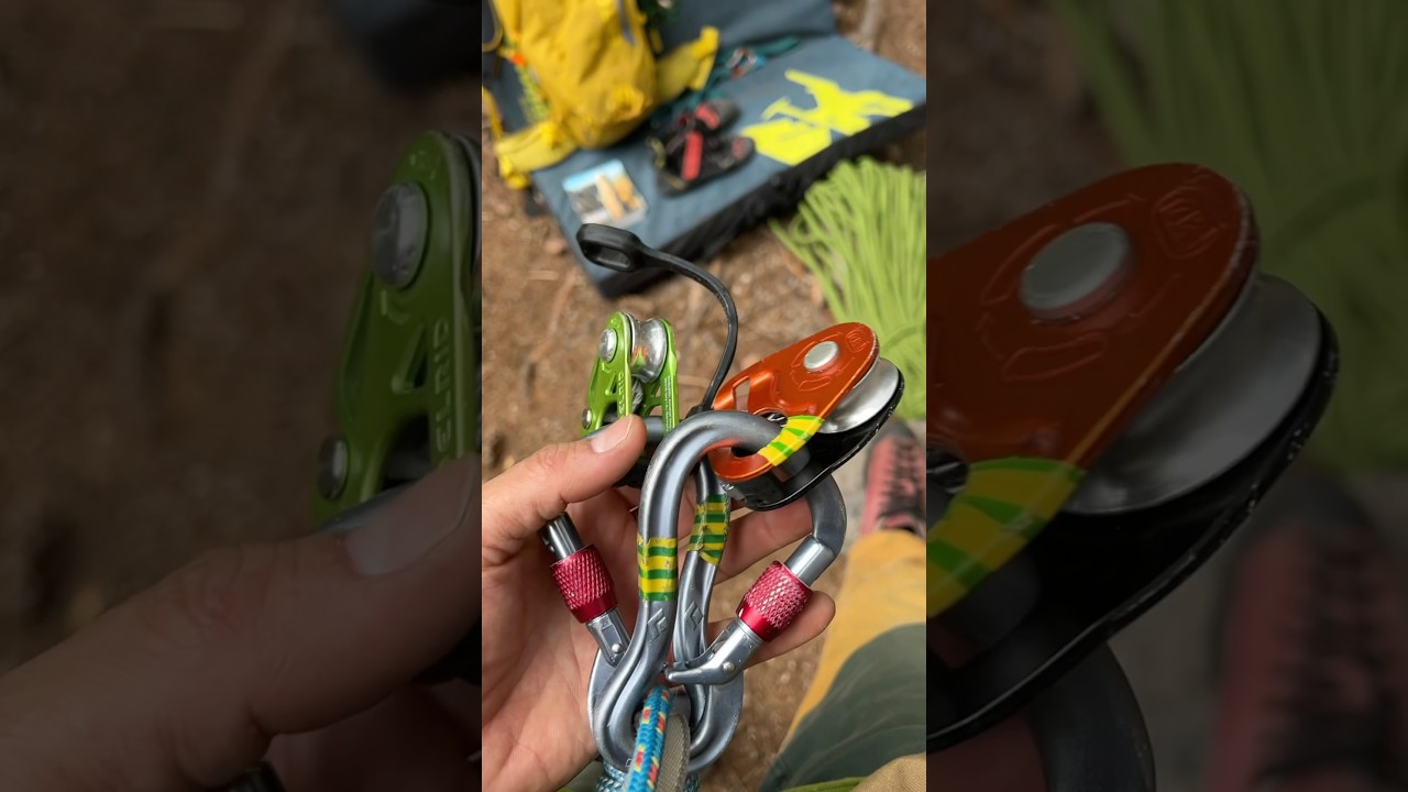 Top Rope Solo System #climbing #petzl #pulley #gear #wspinanie #solo
