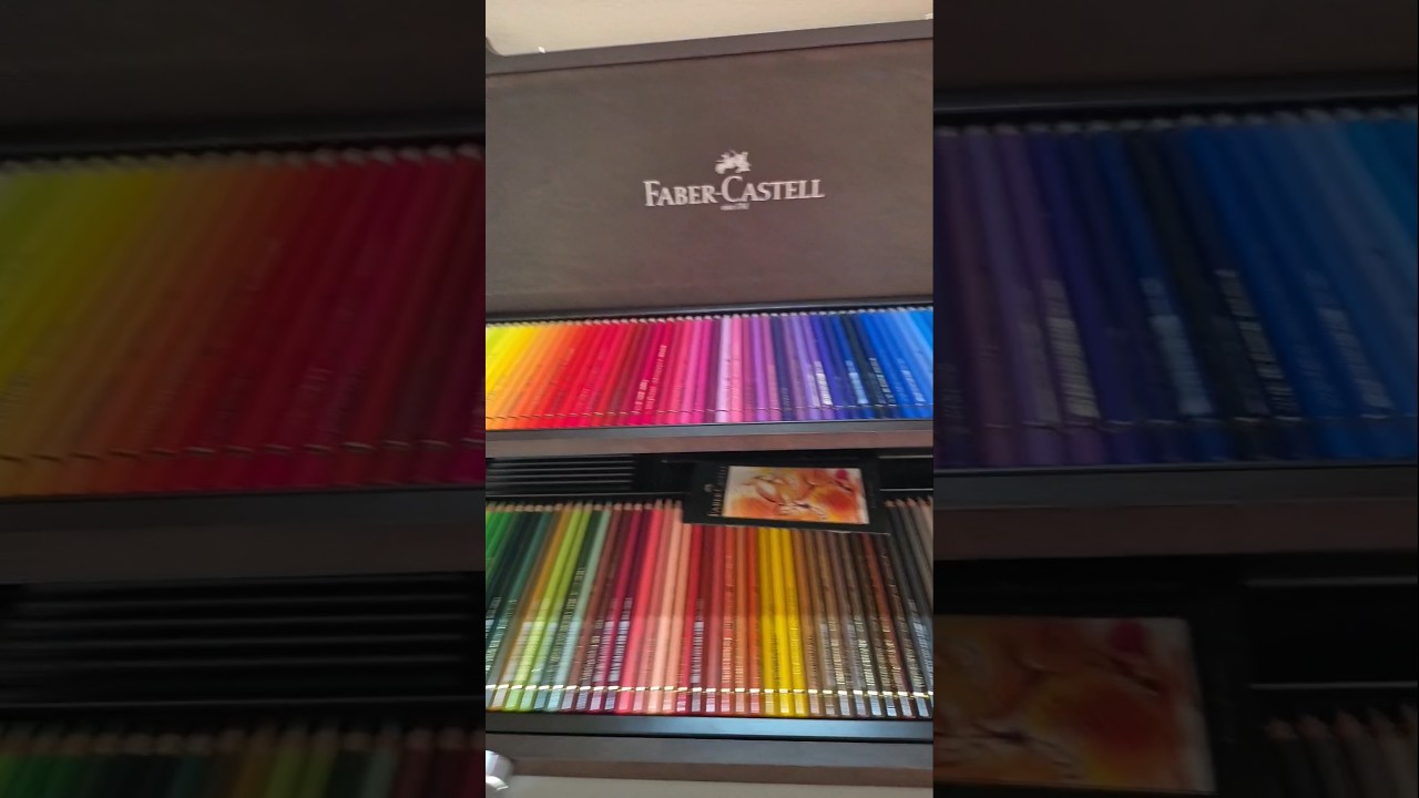Unboxing of my 120 pencils fabell castell polychromos 