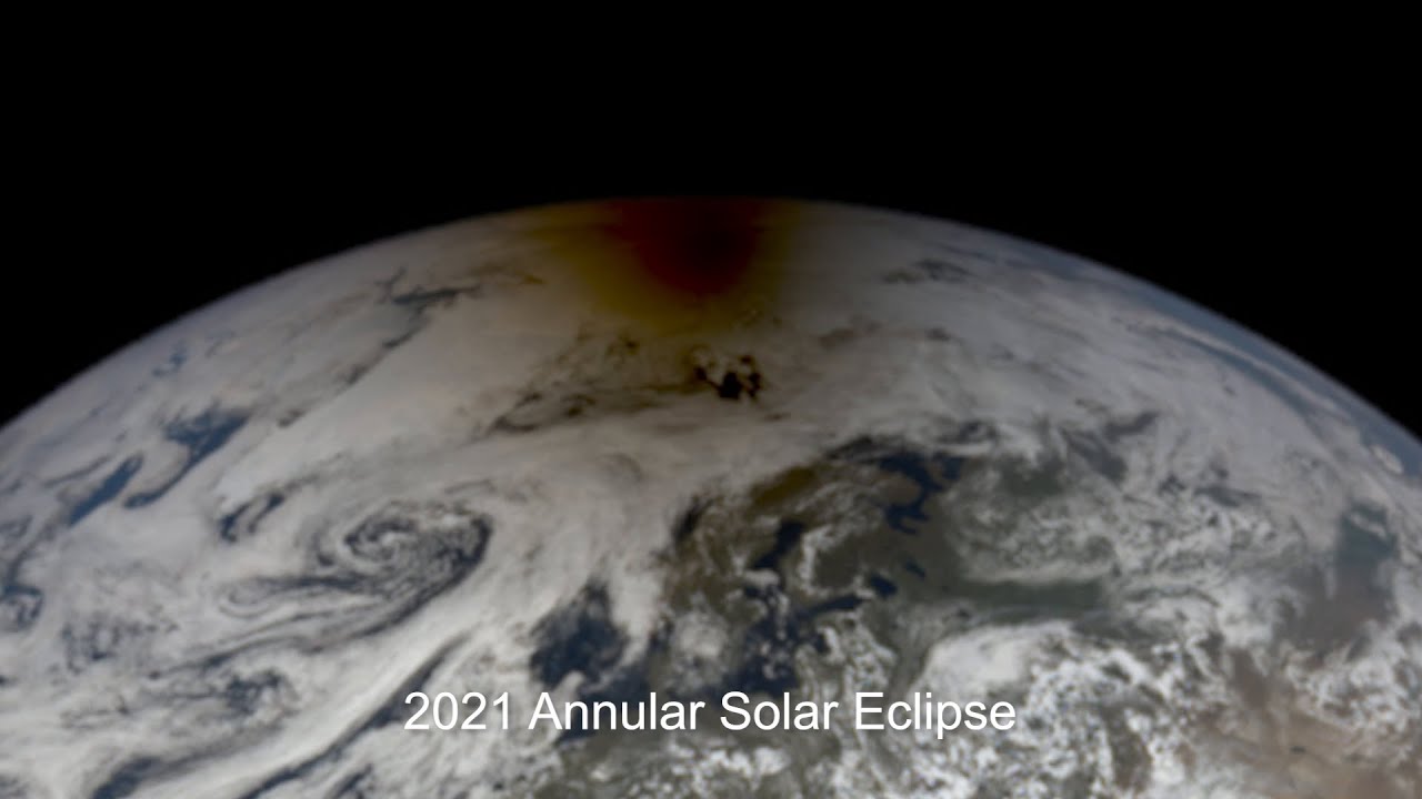 An EPIC View of the Moon&rsquo;s Shadow During the June 10 Solar Eclipse