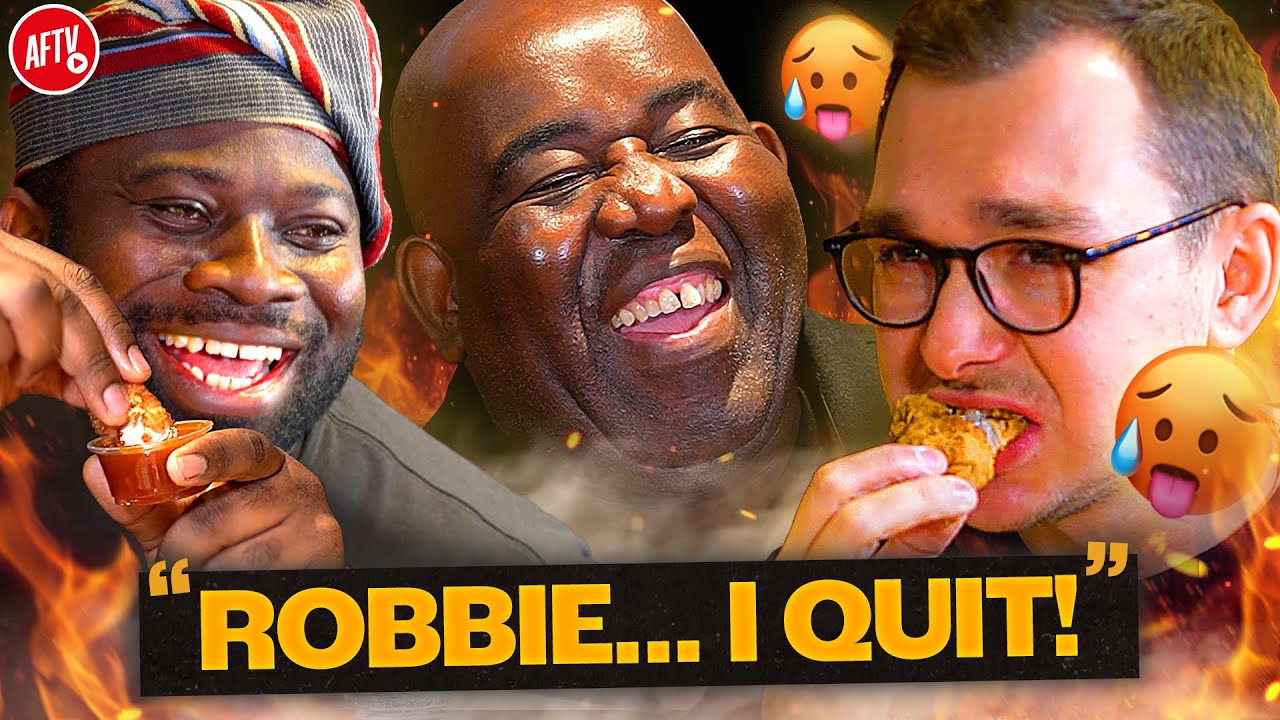 ROBBIE... I QUIT! Kelechi vs James Arsenal Chicken Shop Challenge! 🔥