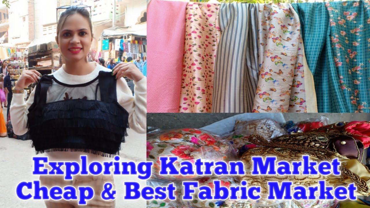 Katran market mangolpuri delhi | cheapest fabric for designer lehangas,gowns,sarees