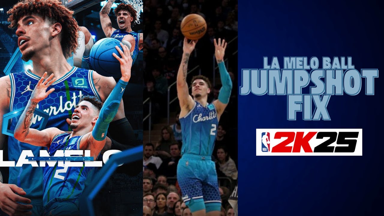 LaMelo Ball Signature Jumpshot FIX Makes You UNSTOPPABLE in NBA 2K25