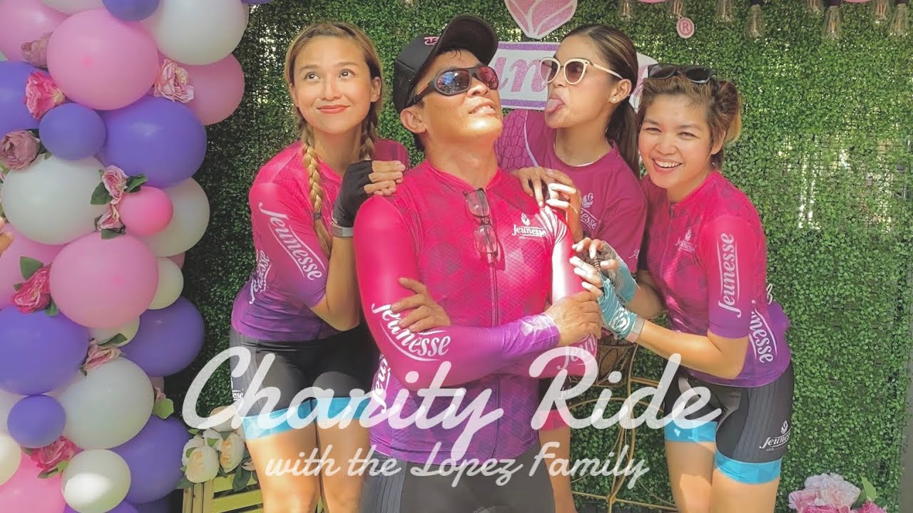 JEUNESSE ANION CHARITY RIDE WITH CO-AMBASSADORS, AIRA & ALOU LOPEZ!