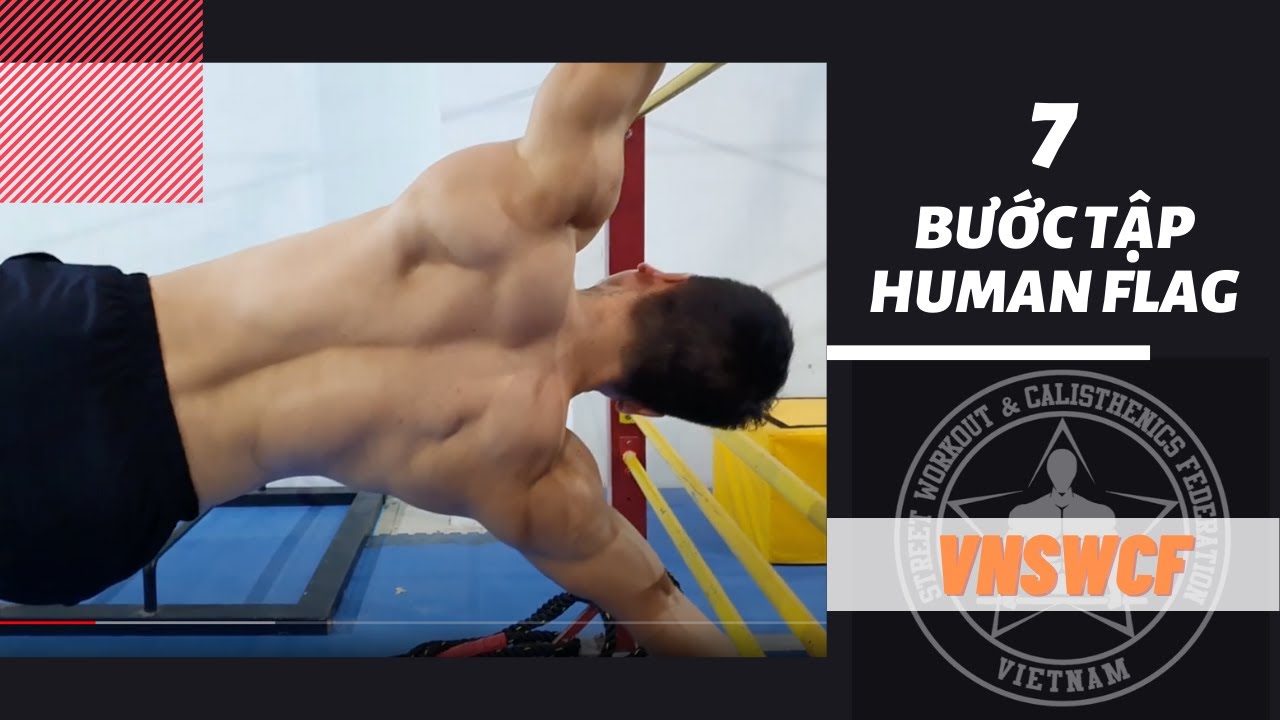 7 steps to practice human flag fastest | Human flag tutorial | VNSWCF