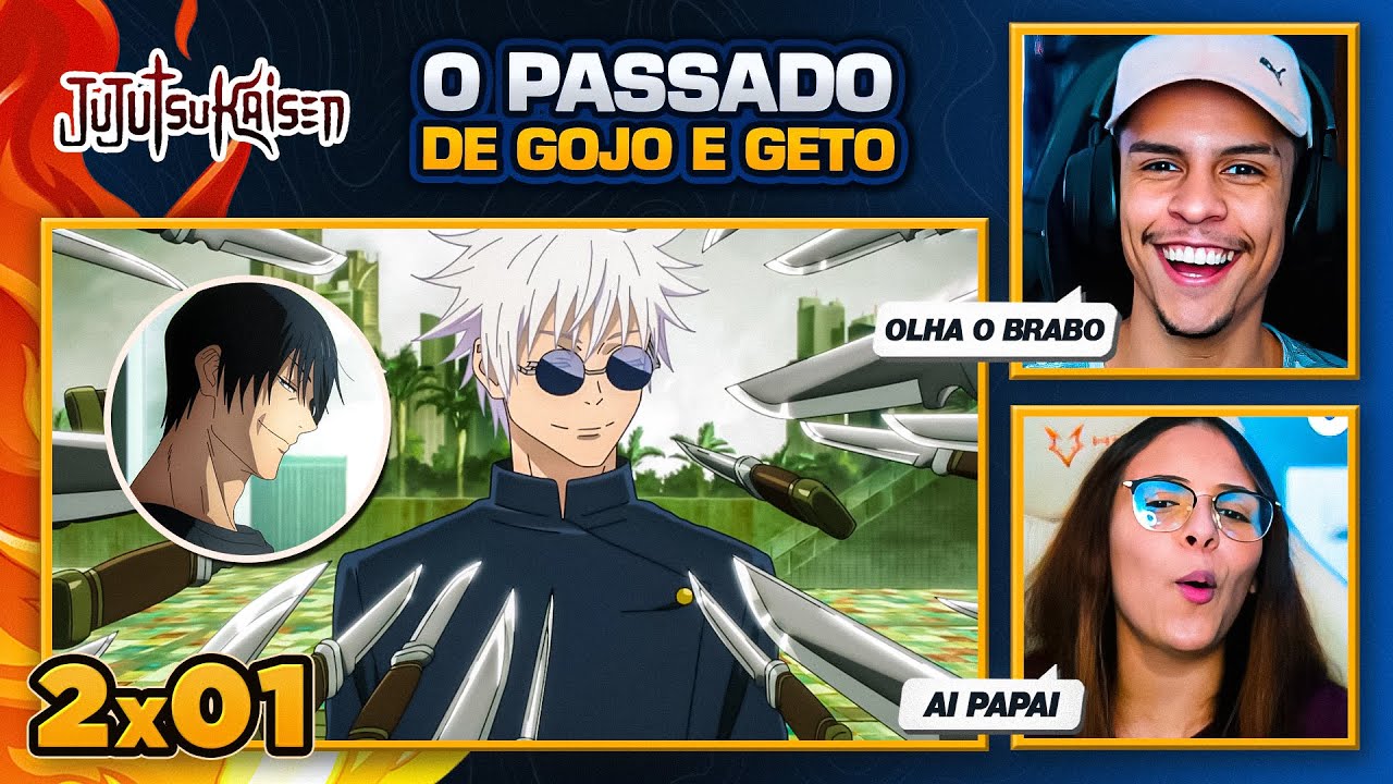 Jujutsu Kaisen 2ªT - EP 01 | [React em Casal] 🔥