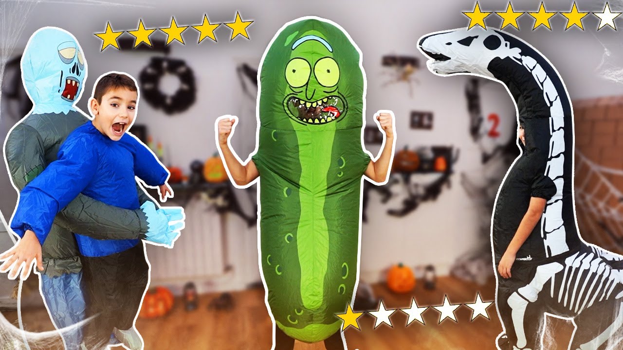 ON TESTE LES PIRES (ET LES MEILLEURS) COSTUMES D'HALLOWEEN !