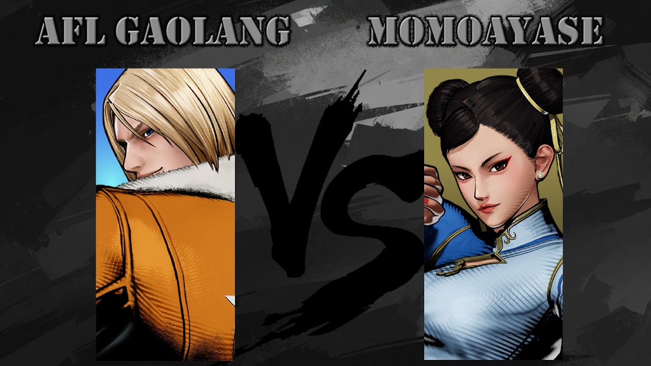 TERRY BOGARD 🐺 AFL GAOLANG VS MOMOAYASE 🐺 CHUN-LI | FATAL FURY CITY OF THE WOLVES