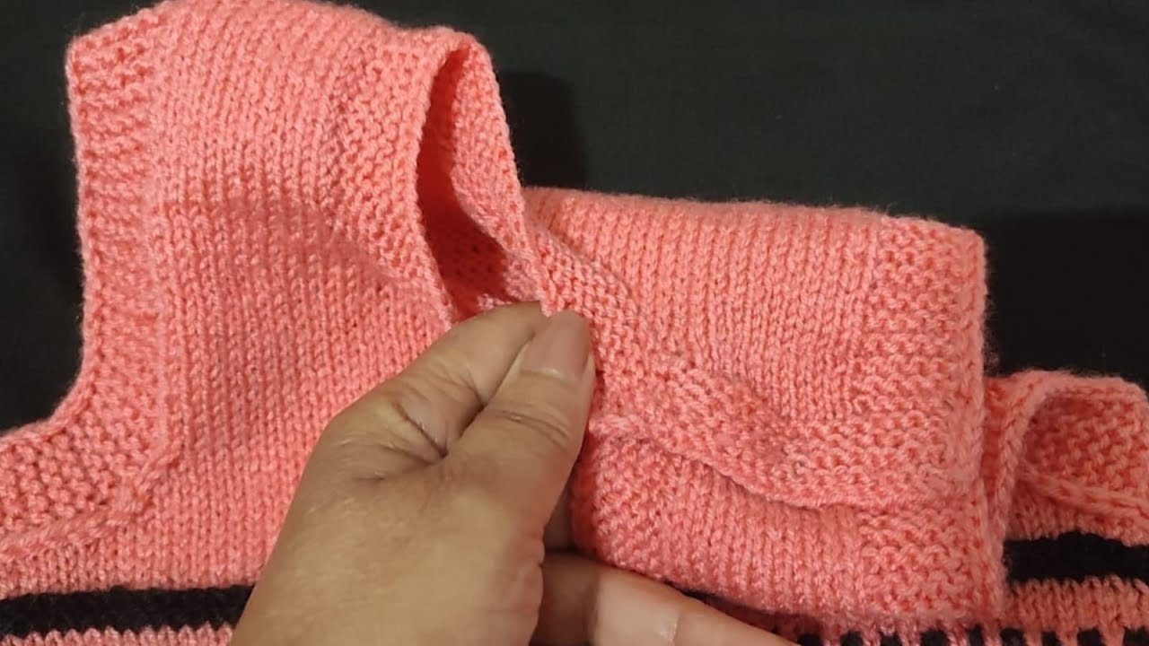 Shoulder pe Side Button Patti Bnaye | Knitting Pattern | कंधे के ऊपर बटन पट्टी बनाए |JasbirCreations