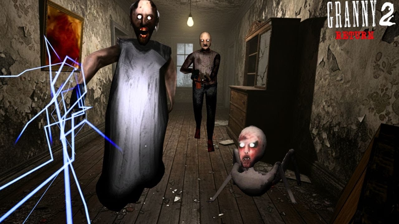 Granny Use New Weapon (PC) Granny 2 Return Full Gameplay