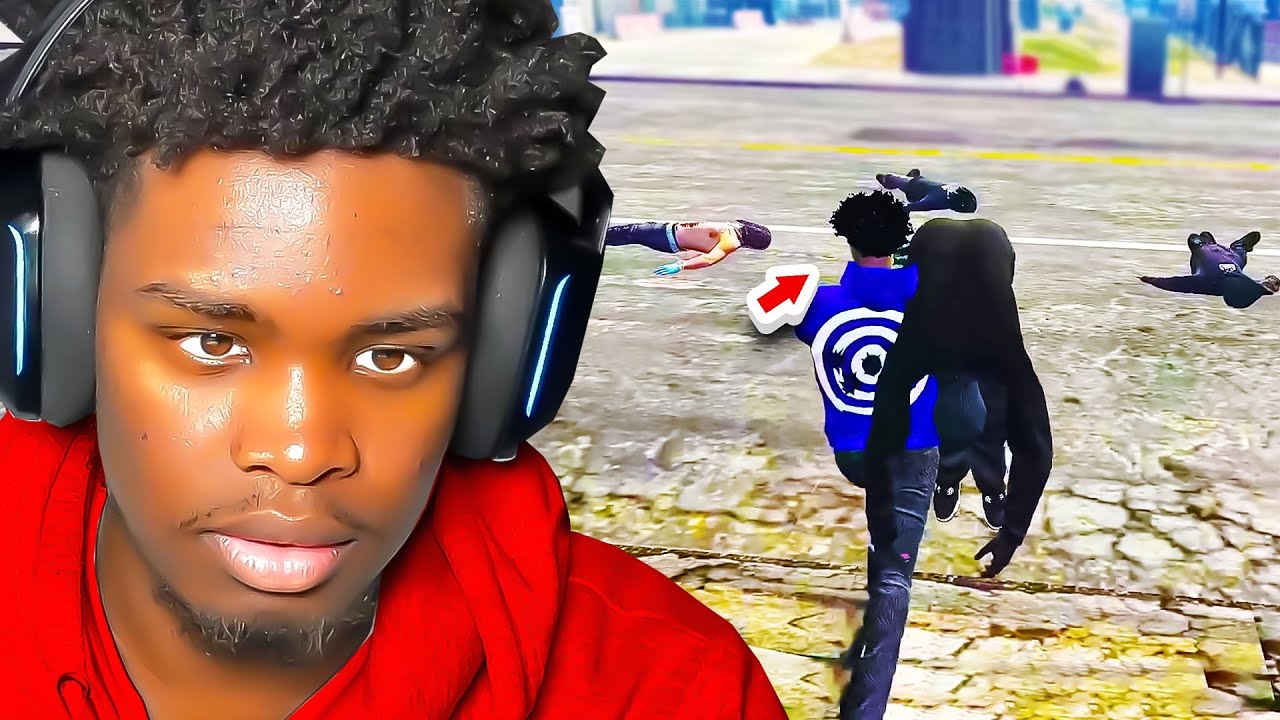 Dre2Lit BACKDOORS 4 Gang Members in GTA 5 RP..😈