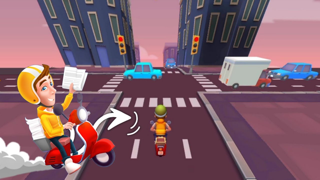 PAPER BOY RACE: RUN & RUSH 3D