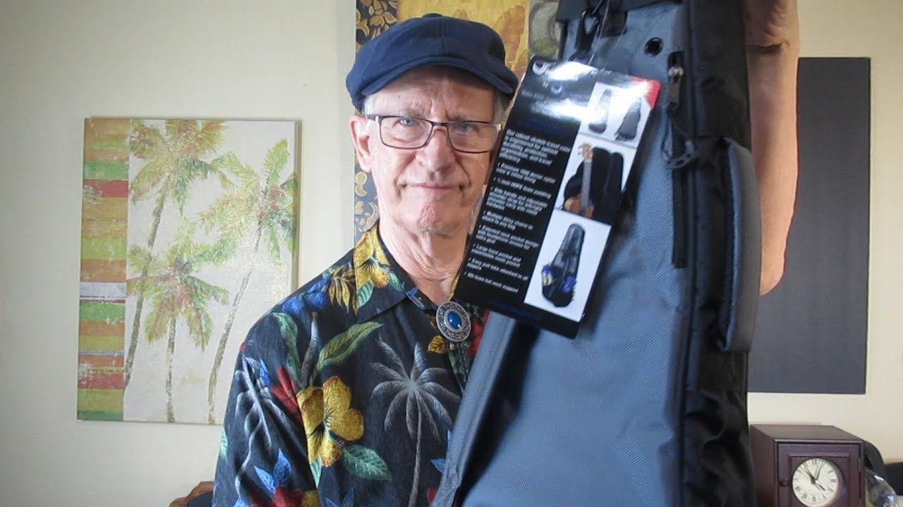 Journey Concert Ukulele Travel Case.  Wow!  Very Cool and Functional!