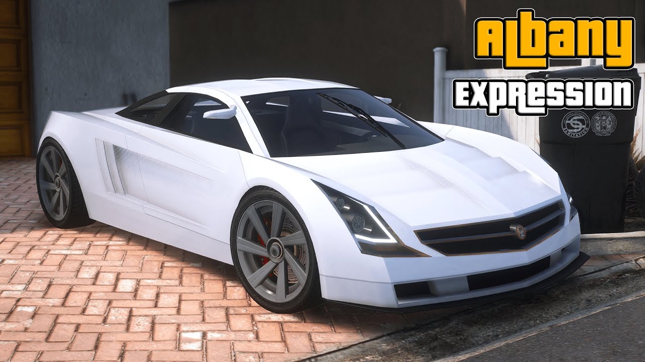 Albany Expression (Cadillac Cien Concept) | GTA V Lore Friendly Car Mods | PC