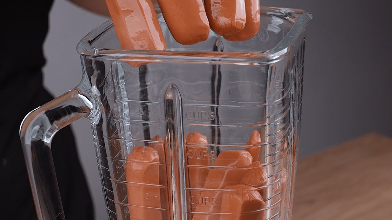 Todo mundo está batendo salsichas no liquidificador, depois de ver essa ideia genial