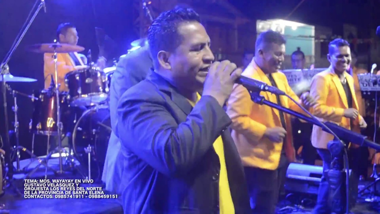MIX WAYAYAY, AGUAJAL, CHINCHINAL EN VIVO GUSTAVO VELASQUEZ Y ORQUESTA LOS REYES DEL NORTE
