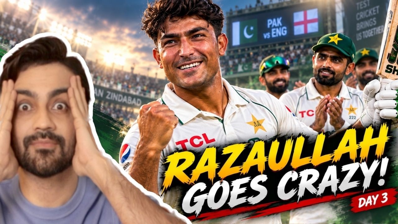 WHAT JUST HAPPENED?! 😱 Pakistan Made 449 After Being 0/2 | PAK vs ENG Day 3