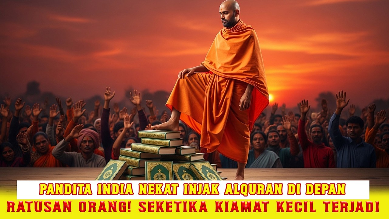 NEKAT INJAK AL-QURAN❗Juna Menantang Azab Hingga Langit India Mengeluarkan Hujan Lava Mengerikan!