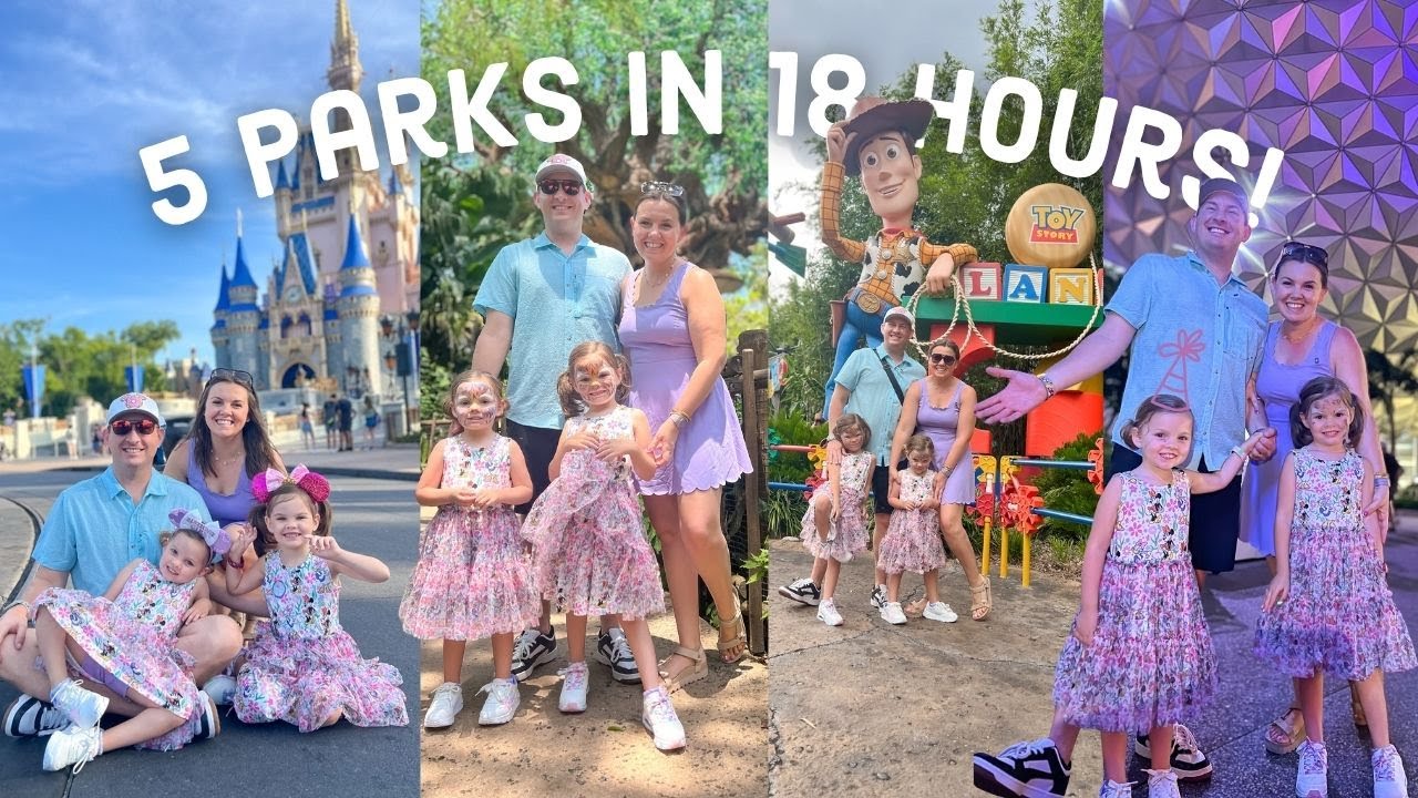 BUCKET LIST Birthday at Disney World! | 4 Parks One Day Challenge