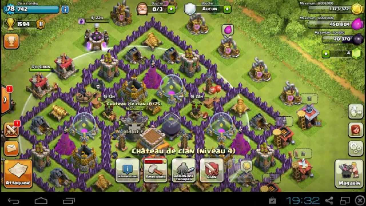 clash of clans : meilleur defense hdv 8 de farm
