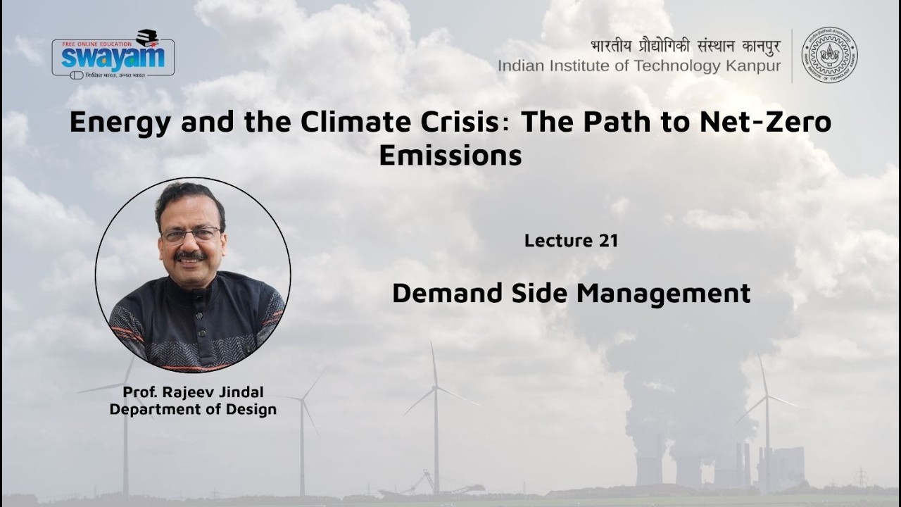 Lecture 21: Demand Side Management