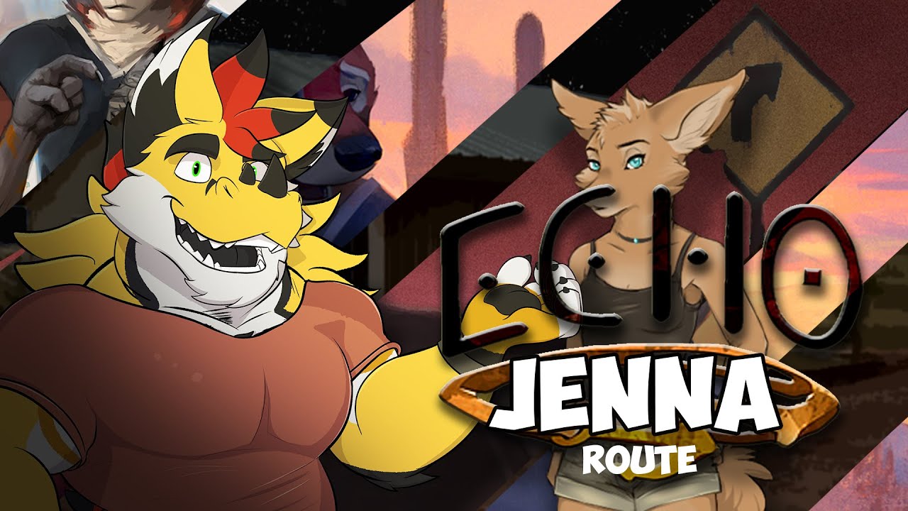 Echo Furry Visual Novel - Jenna Route
