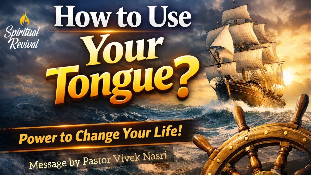 अपनी जीभ का उपयोग कैसे करें || How to use your tongue || Ps Vivek Nasri  