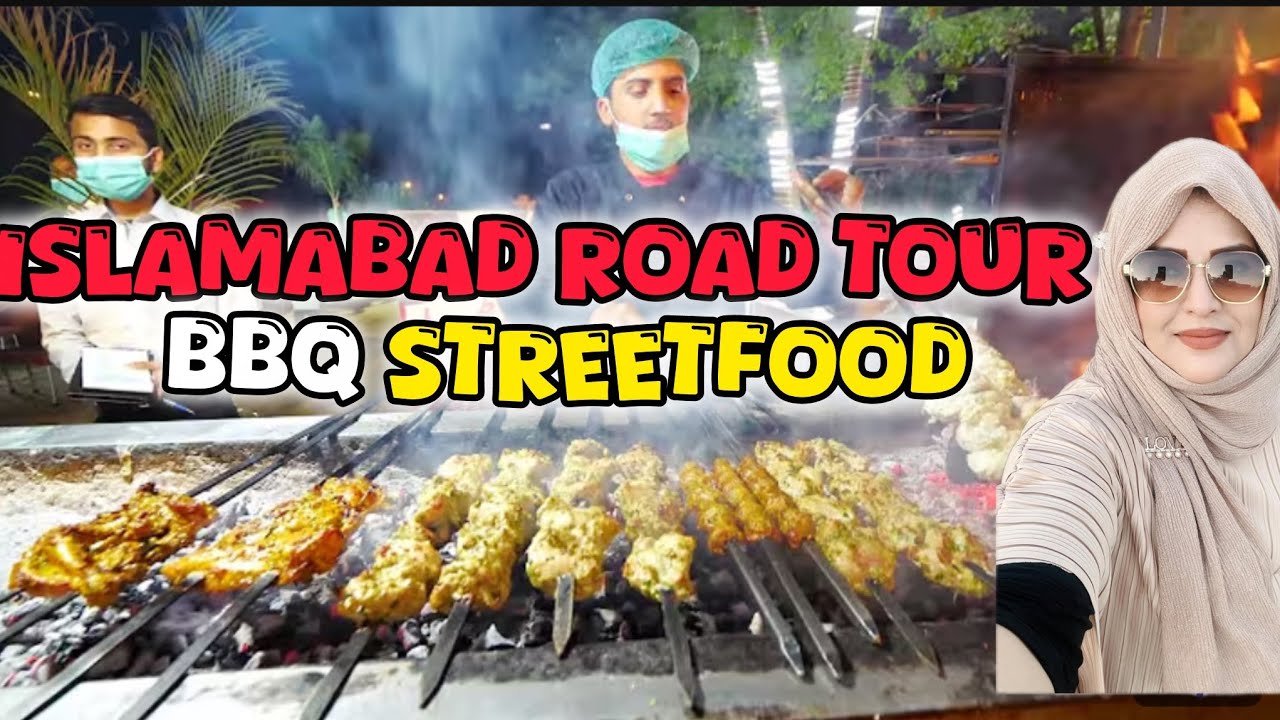💢Автомобильная экскурсия в Исламабад | Поездка в аэропорт | Уличная еда | Гид по уличной еде барб...