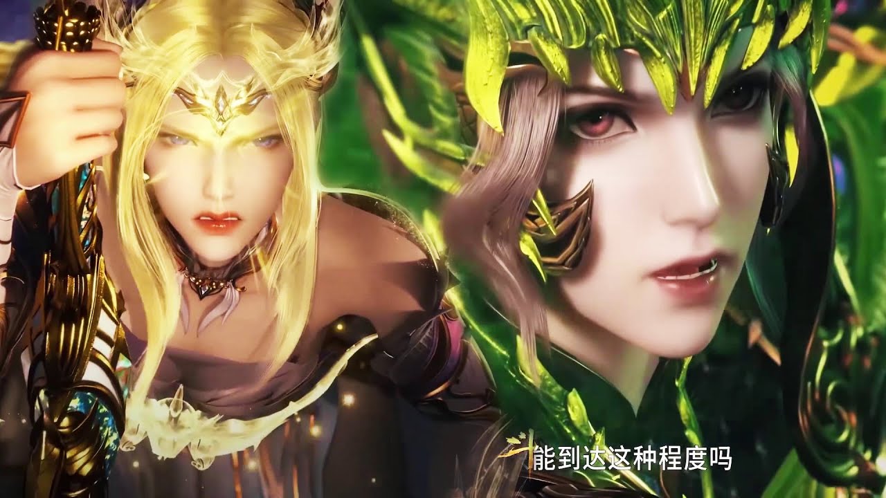 🌱母女之战！比比东碾压千仞雪！用唐三嘲讽她的无能！千仞雪觉醒天使神装！【斗罗大陆 Soul Land】