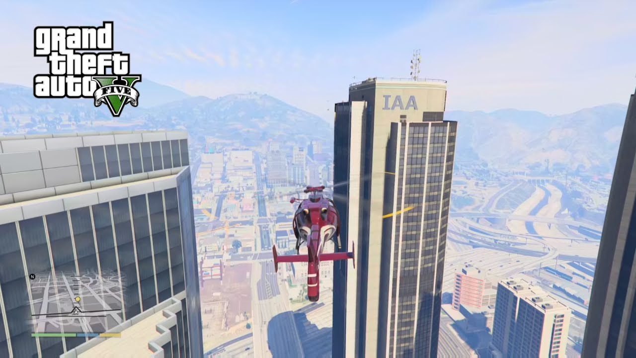 GTA V – Helicopter Rescue Mission at IAA Building