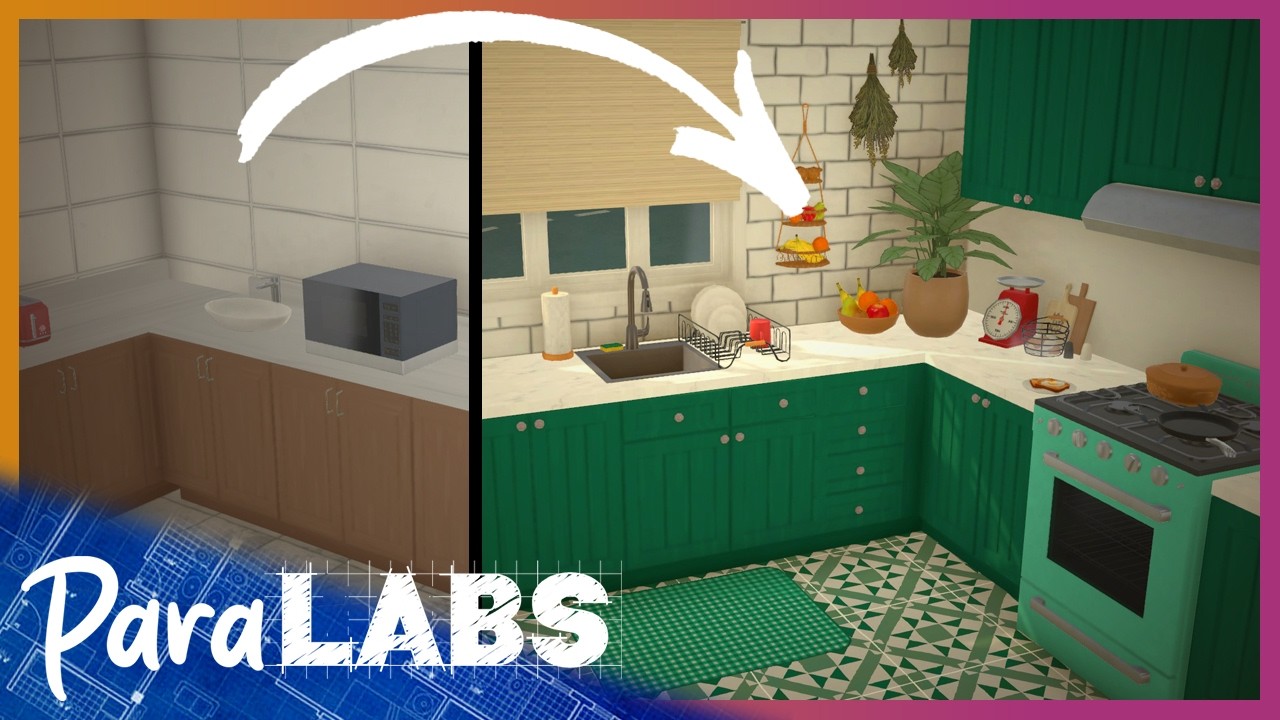 IMPROVE Your Kitchens! | Paralives Build Tutorial