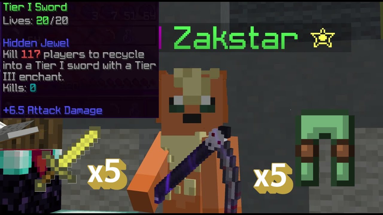 Doing 5 Jewel Swords & 5 Jewel Pants! [Hypixel Pit]