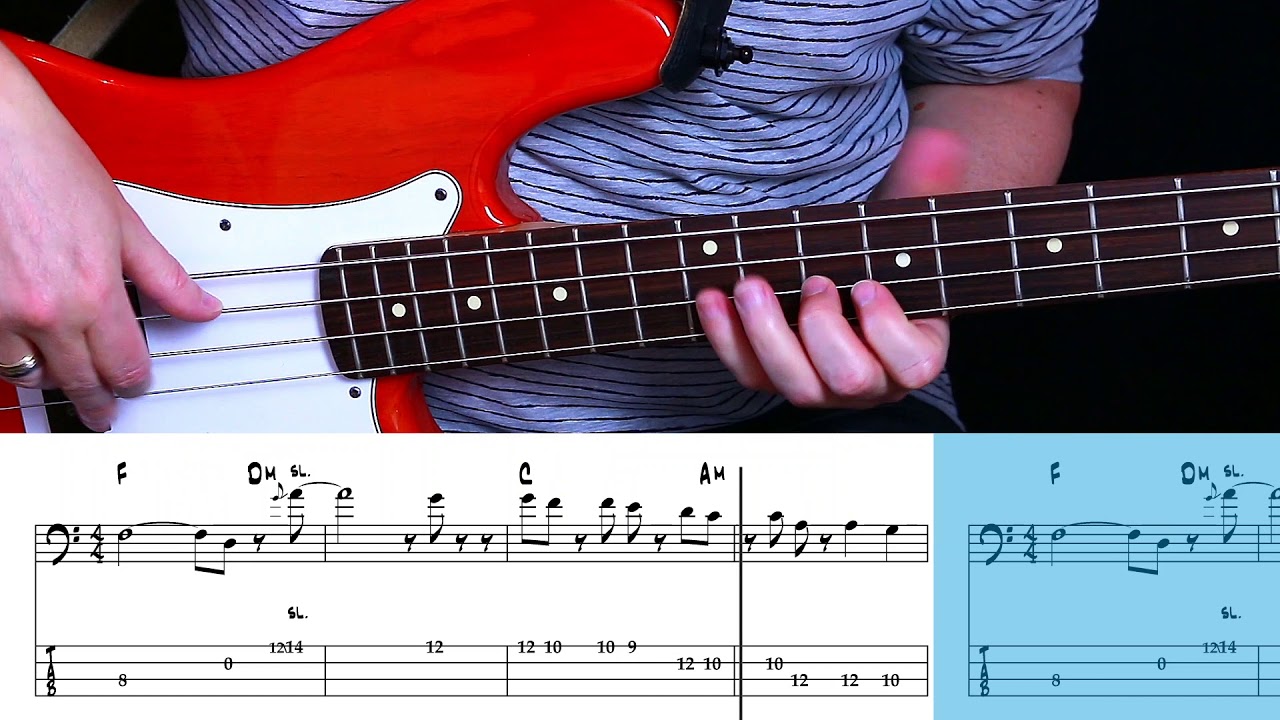 Real Estate - Darling (Bass cover with tabs)
