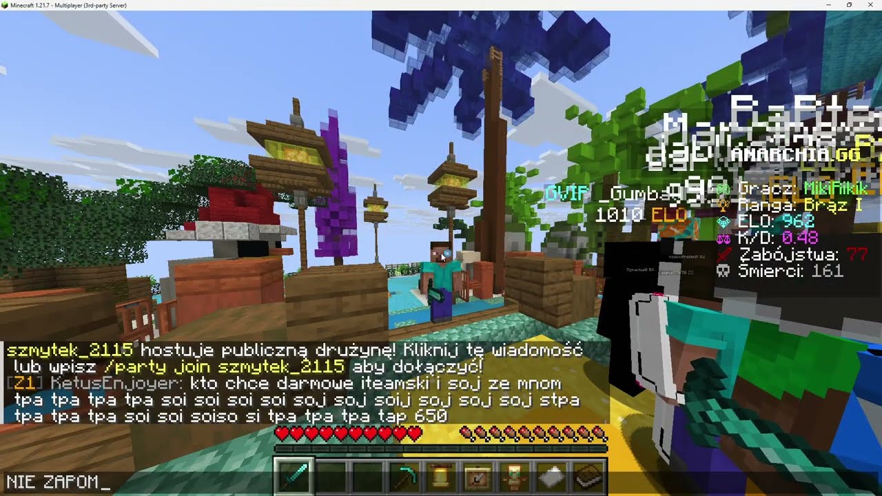Duels on anarchia.gg