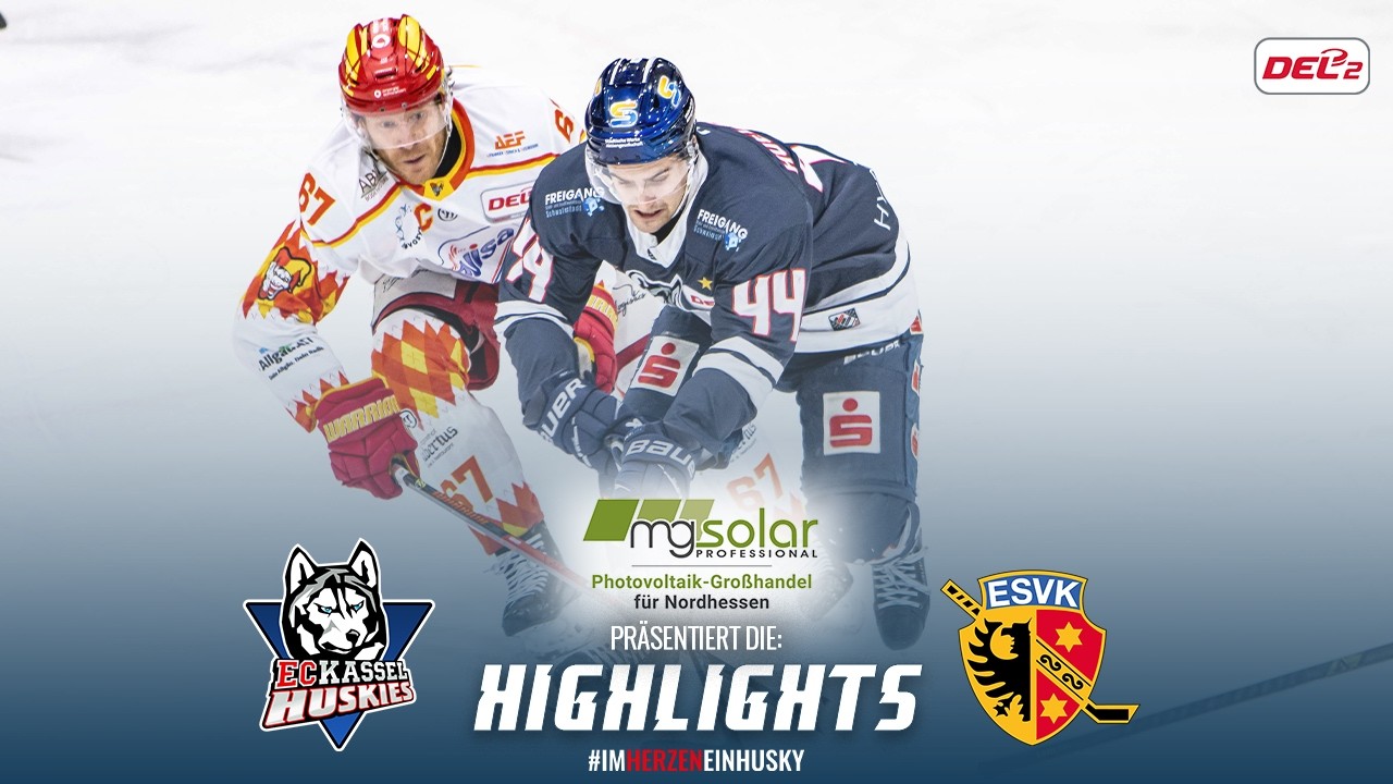 Highlights: 47. Saisonspiel - Kassel Huskies vs. ESV Kaufbeuren