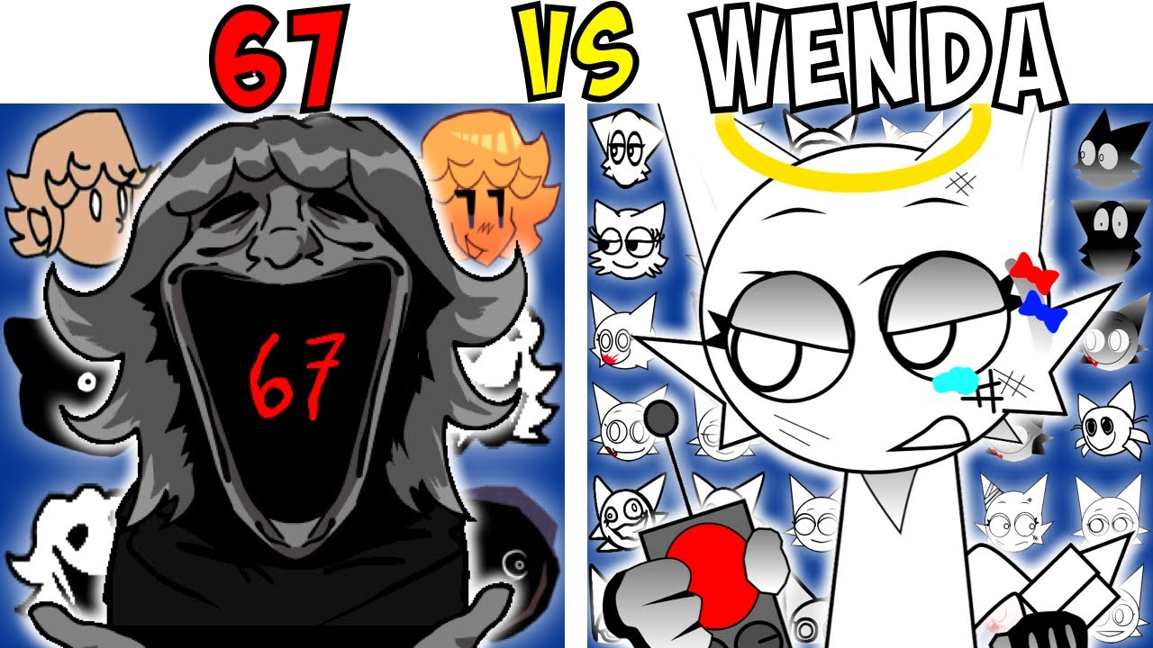 ALL 67 VS WENDA TEST | FNF Character Test | Gameplay VS Playground