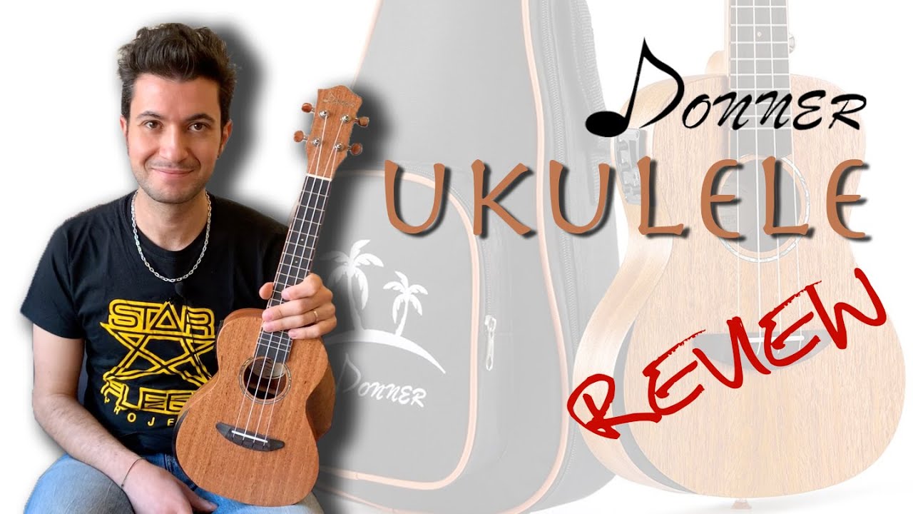 DONNER electro-acoustic Ukulele REVIEW - (ENG.SUBS.)
