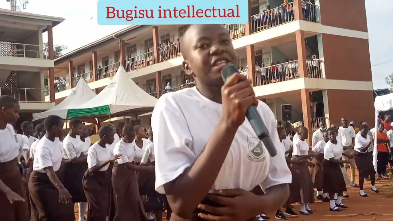 Nkoma ss  students entertaining the visitors at the fundraising drive to purchase a school bus